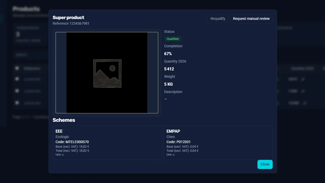 Ekovio EN Tabs Product Details EPR
